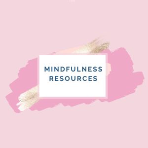 mindfulness resources poster