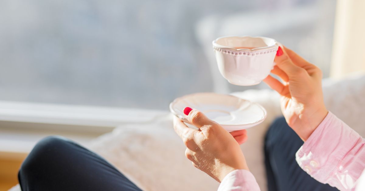 Benefits of Mindfulness Benefits of mindfulness woman drinking tea